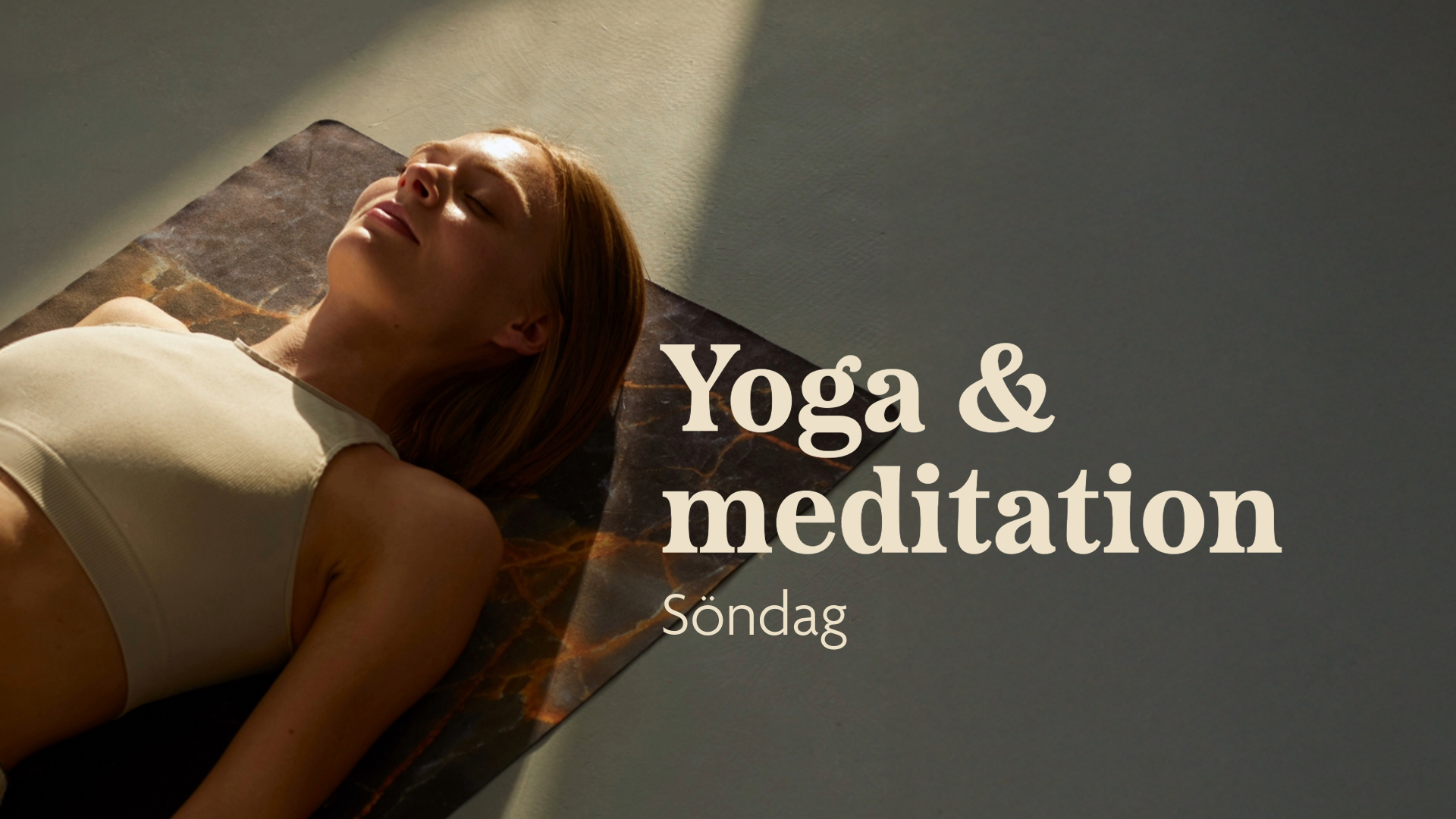 Yoga&meditationsöndag 4